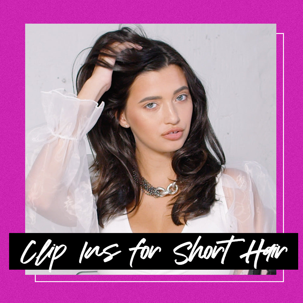 Best Way to Blend Hair Extensions in with Short Hair