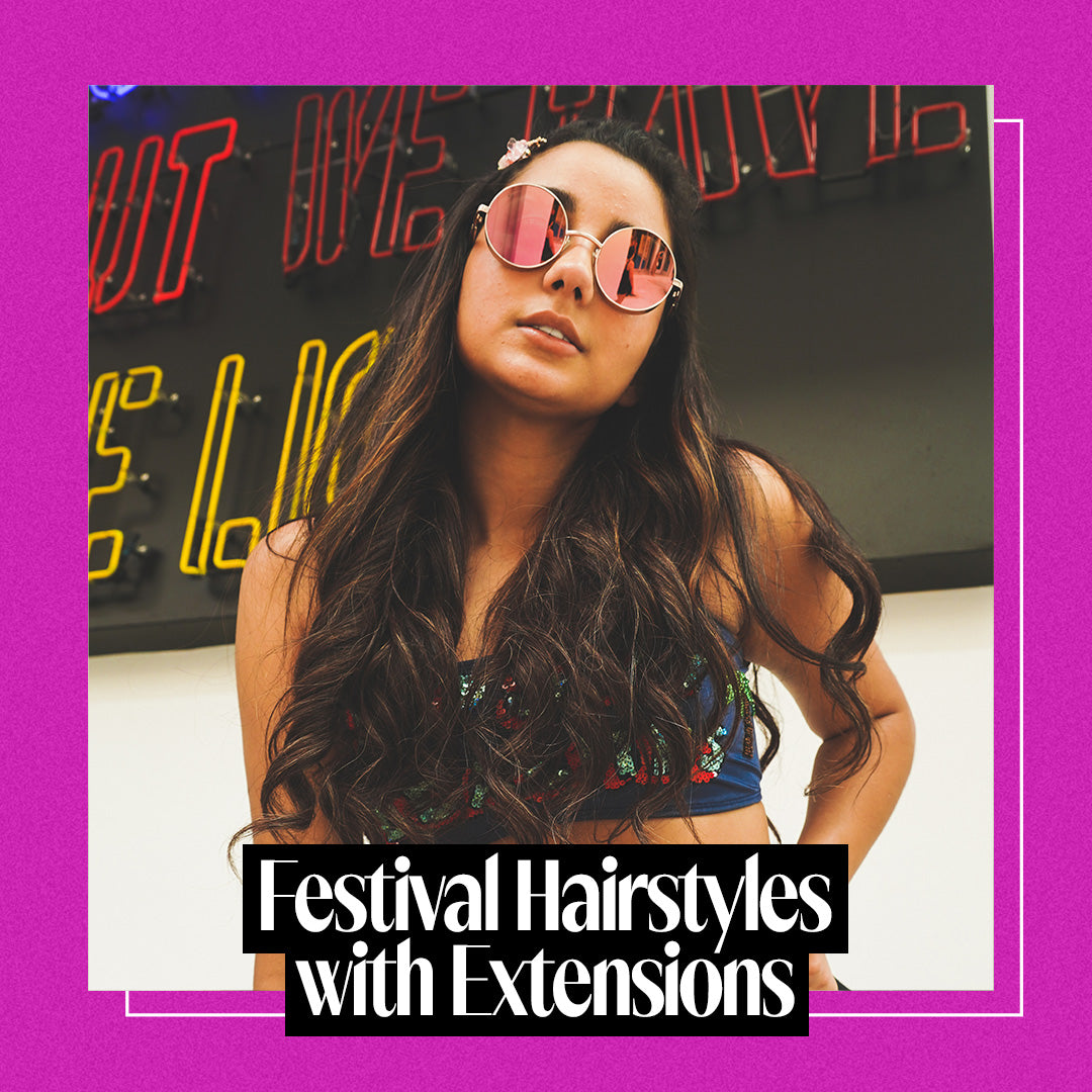 Fun Festival Hairstyle Ideas with Extensions