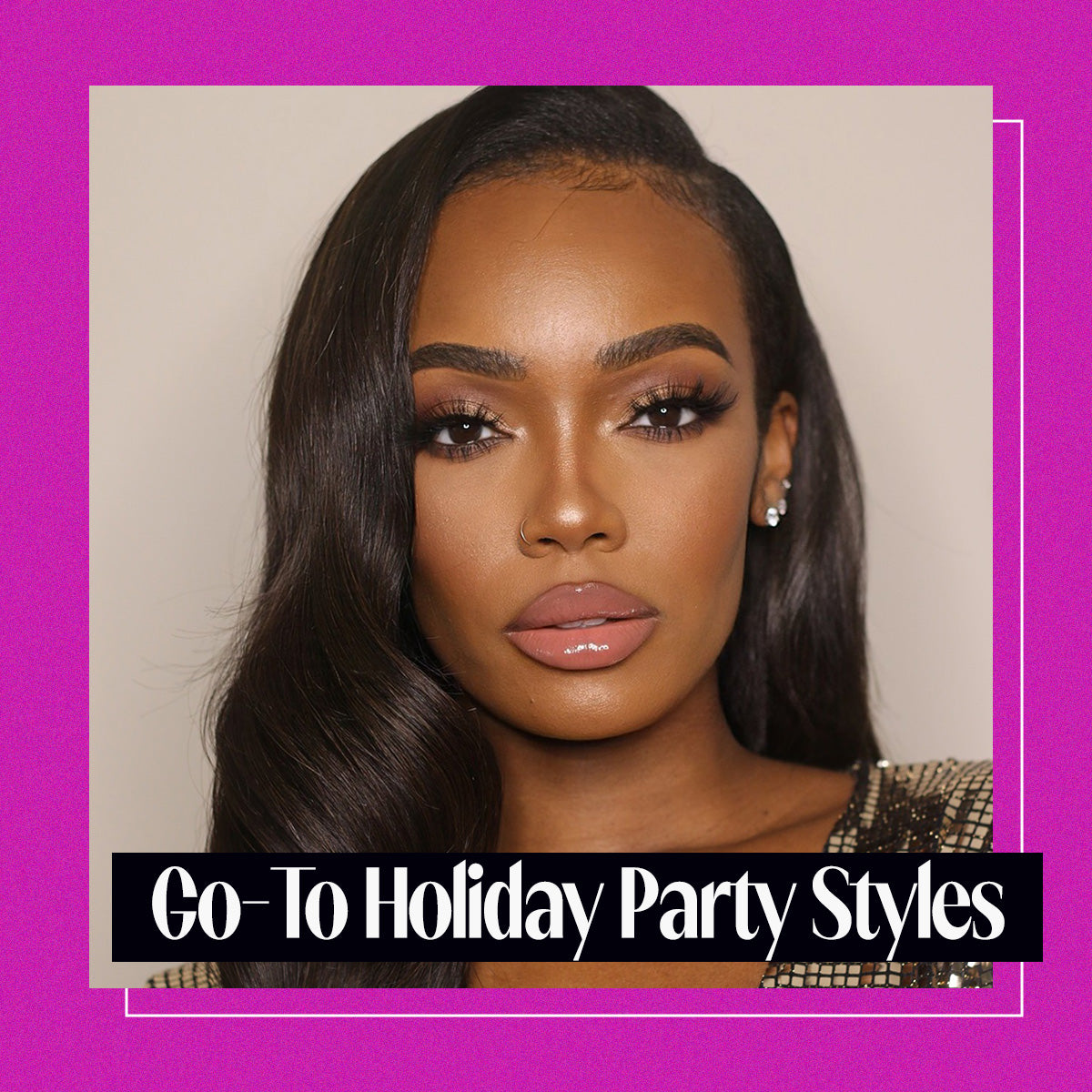 Go-To Holiday Party Hairstyles